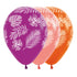 ROUND LATEX BALLOON INFINITY TROPICAL PARADISE FASHION ASSORTED
